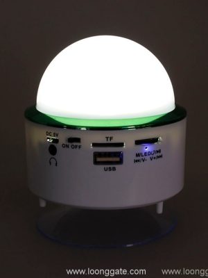 Lampu Meja Dikendali Toél sareng Speaker Bluetooth - Image 5