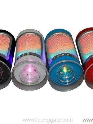 Wirless Portable Bluetooth DSP Speaker with Dazzle LED Light - Image 3