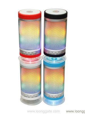Wirless Portable Bluetooth DSP Speaker with Dazzle LED Light - Image 5
