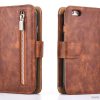 2in1 Magnetic Separable Wallet Case For iPhone 7