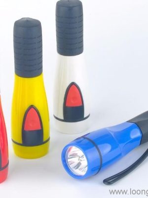 3 LED Plastic Flashlight