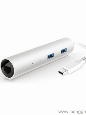3-porto usb 3.1 hub tipo C