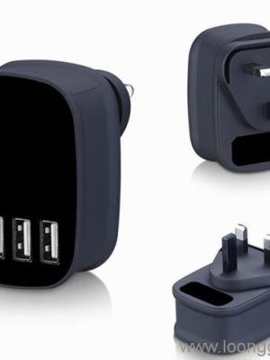 4 USB-Ladegerät