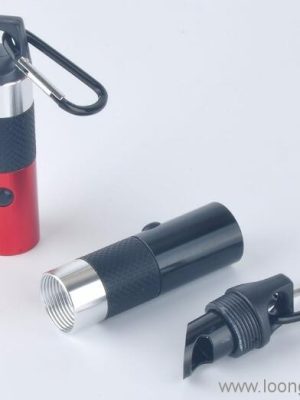 6 LED Aluminum Flashlight With Bottle Opener