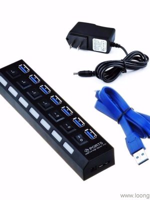7 Port USB 3.0 Hub With ON / aku kuapo - Image 3