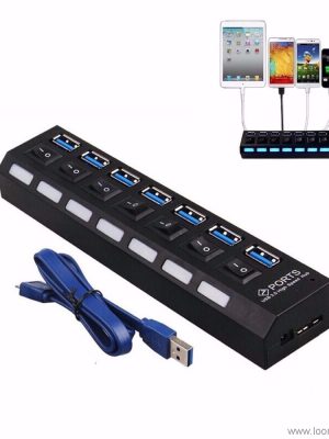 7 Port USB 3.0 Hub With ON / aku kuapo - Image 4