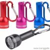 Aluminum 6 LED Flashlight With Carabiner