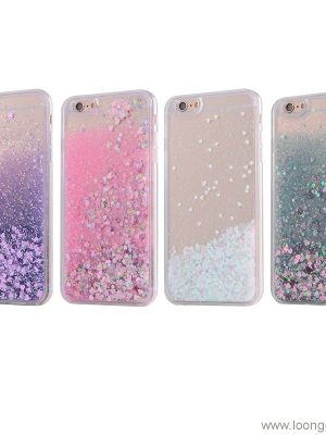 Bling glitter maye aydın üzən Quicksand mobil telefon hal
