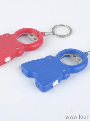 Bottle Opener With Light And Tape Measure