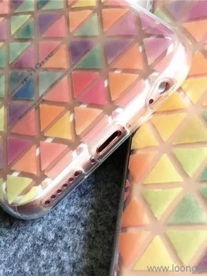 Colorful triangle patterns Phone Case for iPhone 7 - Image 4