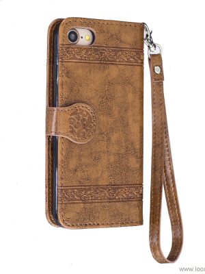 Fancy Flip Wallet Case for iPhone 7 - Image 3
