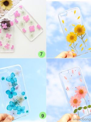 Flower pattern for iPhone 7 transparent case - Image 4