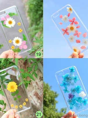Flower pattern for iPhone 7 transparent case - Image 5