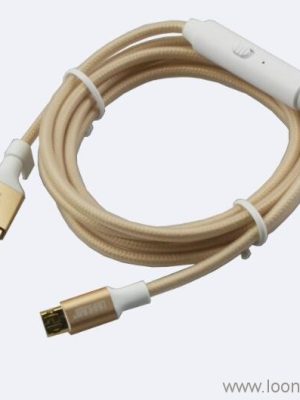 Gold Plated USB Date Cable