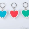 Heart Shape LED Keychain Light