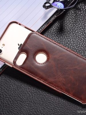 Leather Back Cover Phone case - الصورة 3
