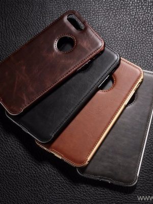 Leather Back Cover Phone case - الصورة 4