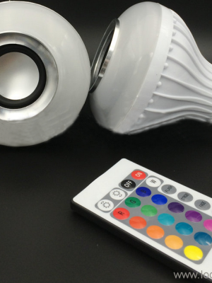 I-LED Blub Powered Bluetooth Somlomo