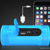 LED Flashlight Power Bank Waterproof Bluetooth Speaker