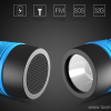 LED Flashlight Power Bank Waterproof Bluetooth Speaker