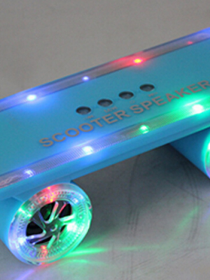 Magic Flashing LED Light Outdoor Scooter Bluetooth Speaker