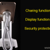 mobile-phone-display-holder-01 Silver Mobile Phone Security Display Holder
