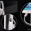 mobile-phone-display-holder-03 Silver Mobile Phone Security Display Holder