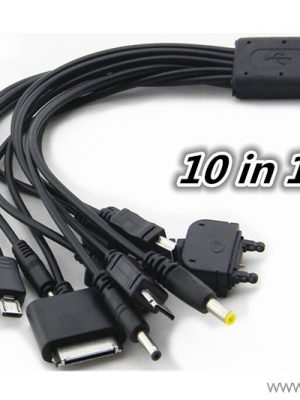 multi-fungsi 10 di 1 kabel carjer usb