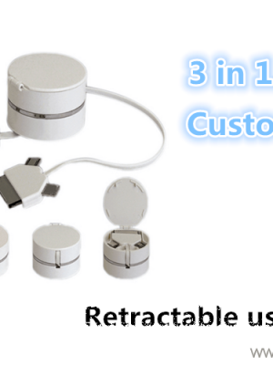 retractable 3 अंदर 1 केबल
