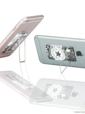 smartphone finger strap desk stand