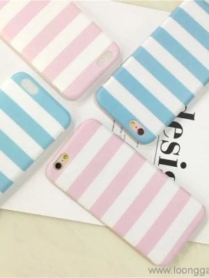 Custodia di telefuninu cù mudelli di strisce per iPhone 7