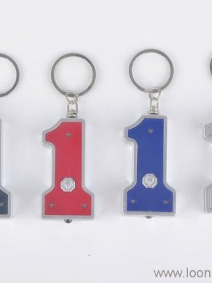 Strong Light Souvenir Led Keychain Flashlight