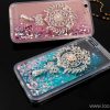 Transparent TPU Flowing Liquid Glitter Sand Phone Cover