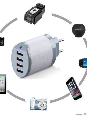 travel charger with foldable plug