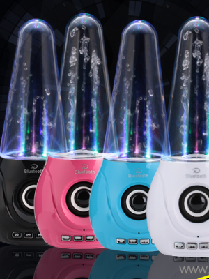 USB Portable Water Dancing LED Light Bluetooth Speaker
