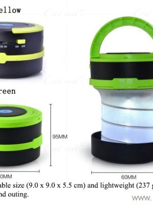 wireless bluetooth speaker led light with fm audio - Image 4