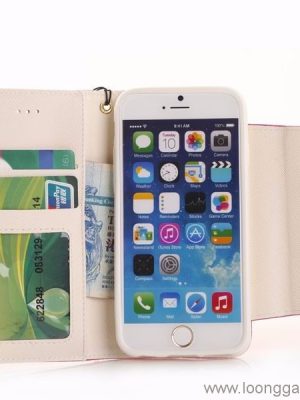 Ụmụ nwanyị tụgharịa akpa akpa Shell PU maka iPhone 7 - Image 3