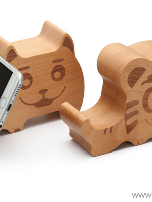 Hölzerne Handy Halter Bluetooth Lautsprecher