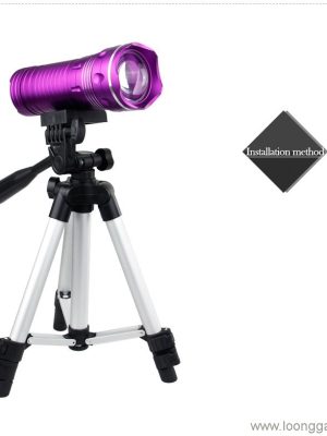 3 light modes fishing flashlight