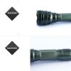 500m Beam Distance Aluminum Alloy Led Rechargeable Flashlight