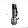 500m Beam Distance Aluminum Alloy Led Rechargeable Flashlight