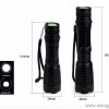 800 Lumen High Power 3.7V Zoom Led Flashlight Torch