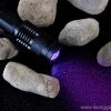 Aluminium Led Flashlight Torch Clip 365nm UV Laser Pointer Pen
