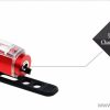 laser-tail-led-bicycle-light-04 Laser Tail LED Bicycle Light, 120lm COB