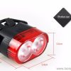 led bicycle lights with rear lights
