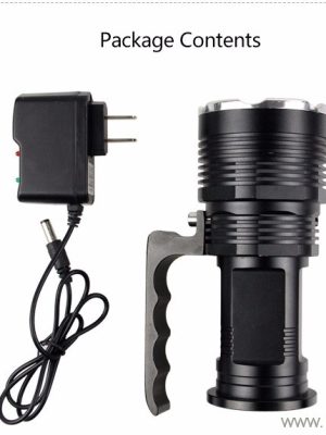 LED torch flashlight with waterproof IPX6 level