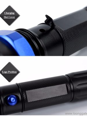 Led Zoom Flashlight With Pouch - Imatge 3