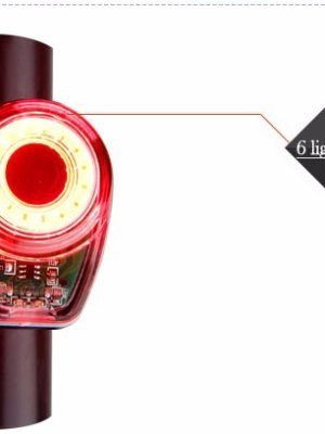 Multiple Mounting COB Led USB Rechargeable Bike Rear Light