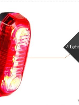 USB rechargeable bicycle LED light